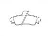 Bremsbelagsatz, Scheibenbremse Brake Pad Set:1 204 850