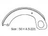 刹车蹄片 Brake Shoe Set:ME625031