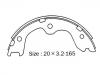 Bremsbackensatz Brake Shoe Set:NN2076