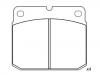 Bremsbelagsatz, Scheibenbremse Brake Pad Set:121029