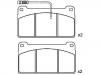 Brake Pad Set:001 420 90 20