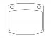 Plaquettes de frein Brake Pad Set:41060-G3425