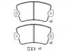 Bremsbelagsatz, Scheibenbremse Brake Pad Set:77 01 201 709