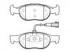 Bremsbelagsatz, Scheibenbremse Brake Pad Set:9 950 713