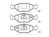 тормозная кладка Brake Pad Set:7 078 947