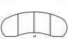 Brake Pad Set:190429