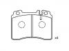 Plaquettes de frein Brake Pad Set:002 420 37 20