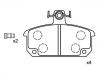 тормозная кладка Brake Pad Set:77 01 201 059