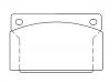 Brake Pad Set:D106-757