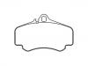 Plaquettes de frein Brake Pad Set:996.351.949.10