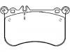 Bremsbelagsatz, Scheibenbremse Brake Pad Set:006 420 66 20