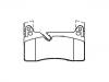 Bremsbelagsatz, Scheibenbremse Brake Pad Set:006 420 06 20