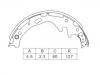 刹车蹄片 Brake Shoe Set:K1173