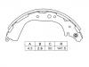 Brake Shoe Set:K1190