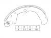 Zapata de freno Brake Shoe Set:K1195