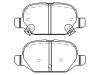 Plaquettes de frein Brake Pad Set:68206120AA