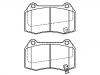 тормозная кладка Brake Pad Set:41060-CD094