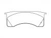 Bremsbelagsatz, Scheibenbremse Brake Pad Set:FC4Z-2001-G