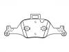 Brake Pad Set:31 11 6 883 470